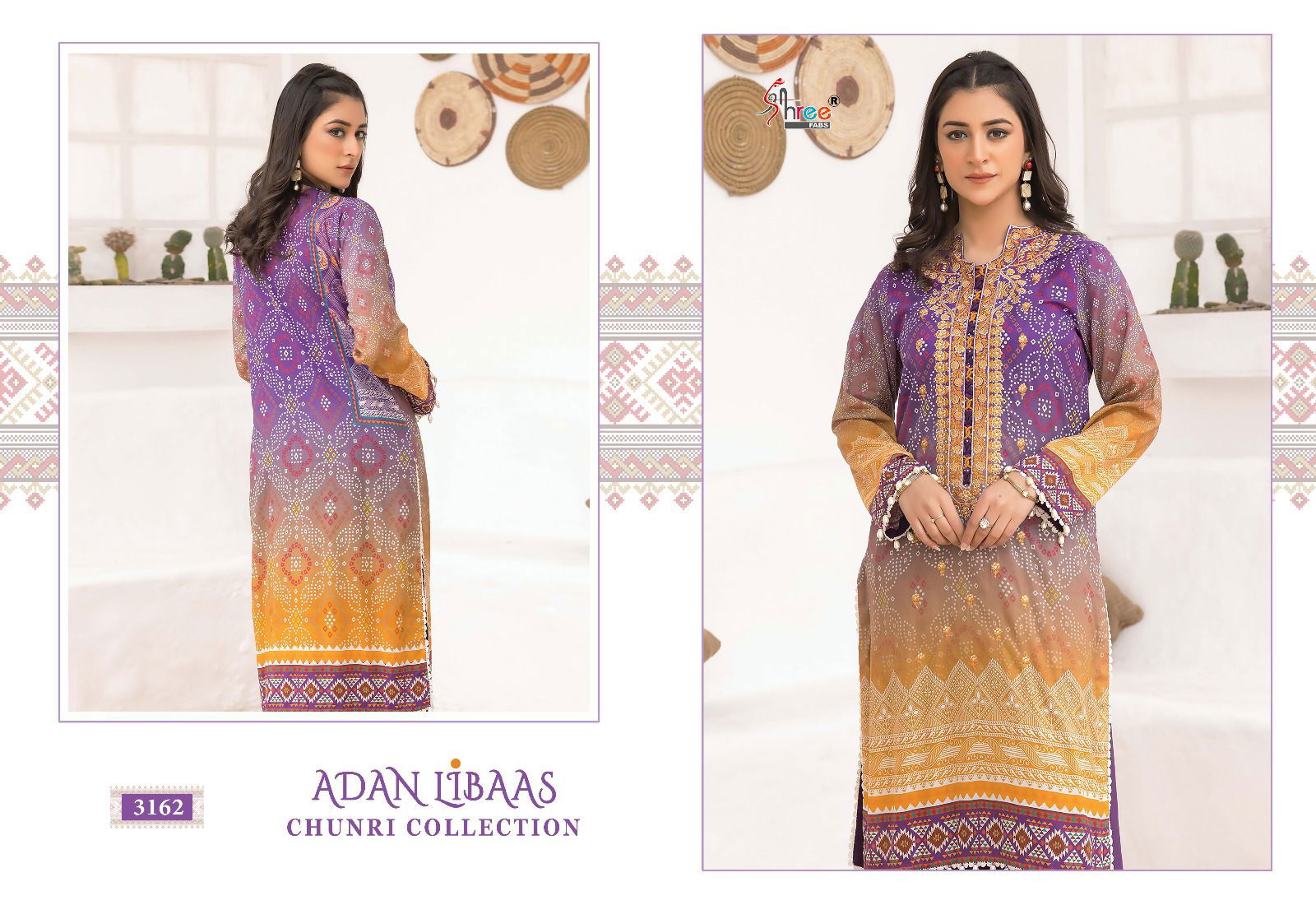 Shree Adan Libaas Chunri Collection Pakistani Suits
